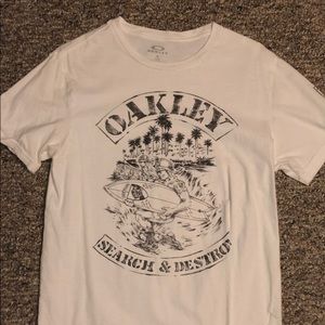 Oakley White Graphic Tee